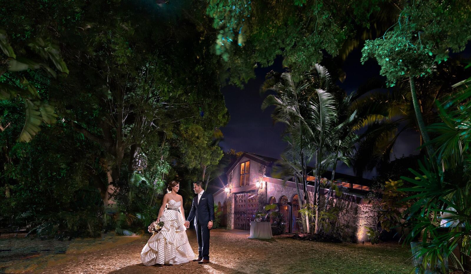 Best Wedding Venues in Palmetto Bay , Beautiful Miami Night Wedding
